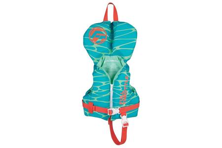 INFANT NYLON LIFE JACKET, AQUA