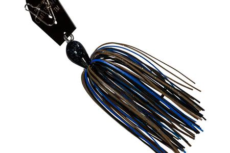 CHATTERBAIT BLACK/BLUE 1/2OZ