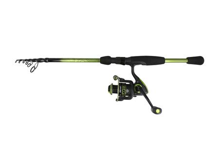PACK-IT PRO SPINNING REEL COMBO, 6 FOOT