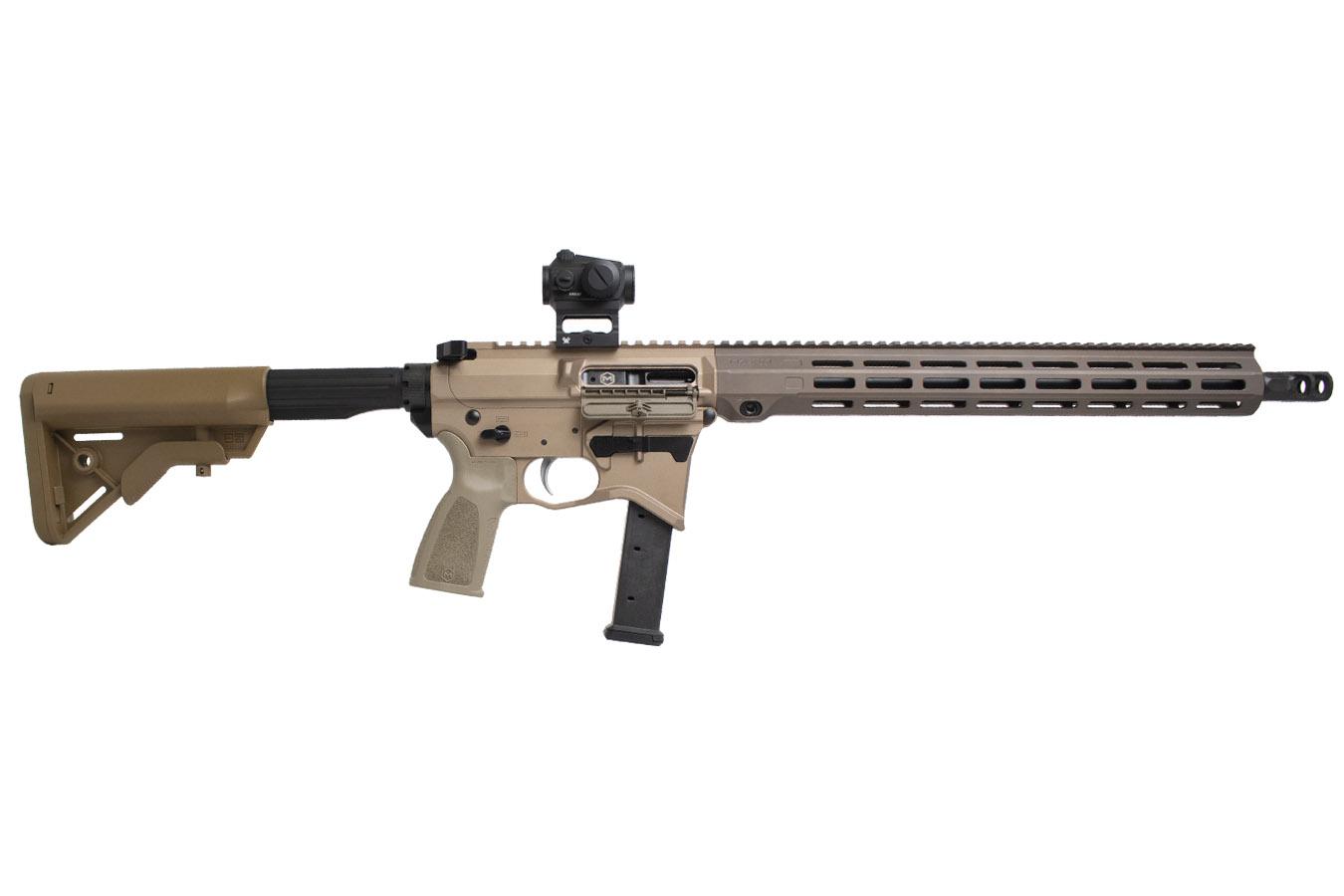 MD9 CARBINE 9MM RIFLE FLAT DARK EARTH VORTEX CROSSFIRE MAXIM RDB FDE PKG