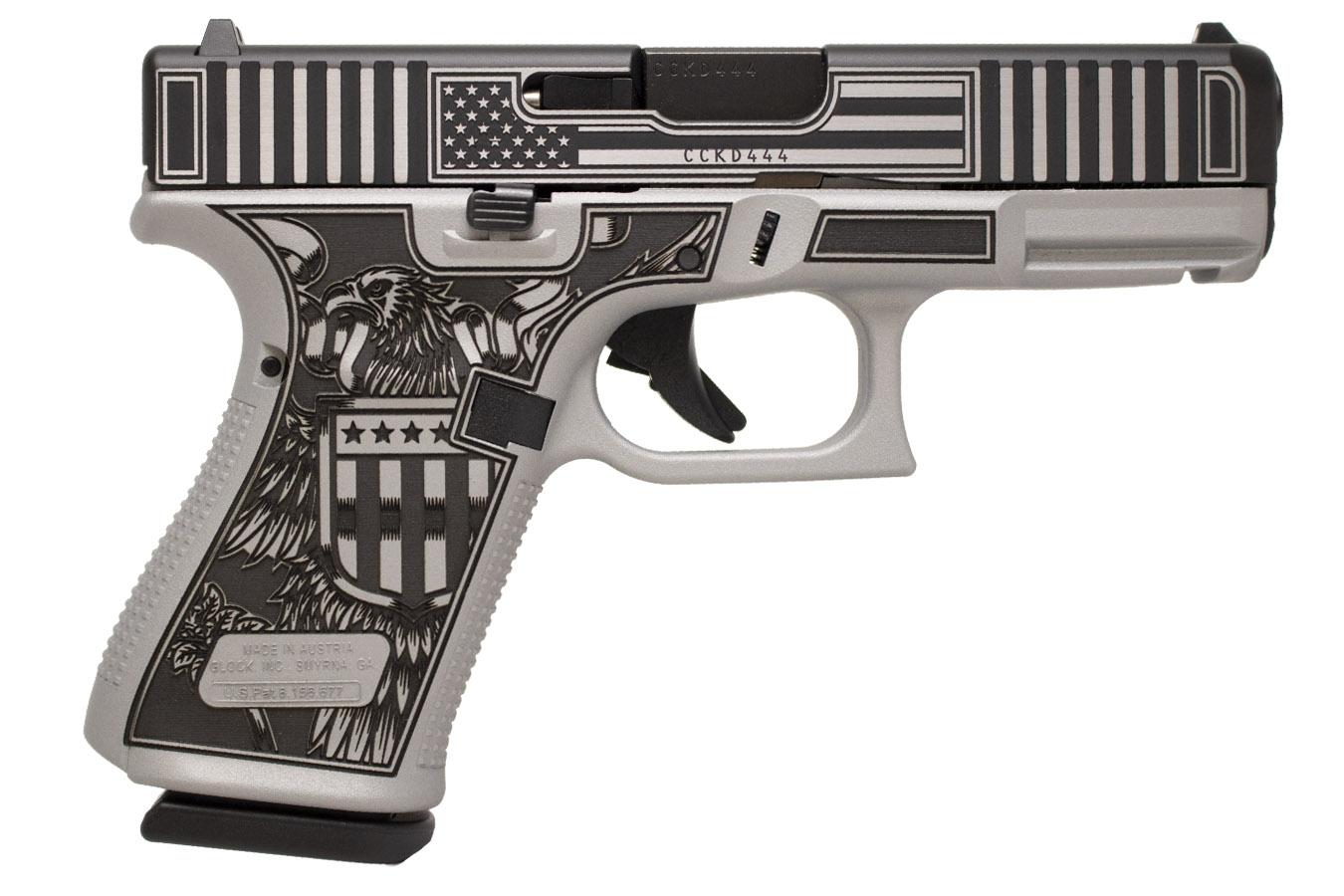 Glock 19 Gen5 9mm Donald Trump Take America Back Custom Edition Pistol ...