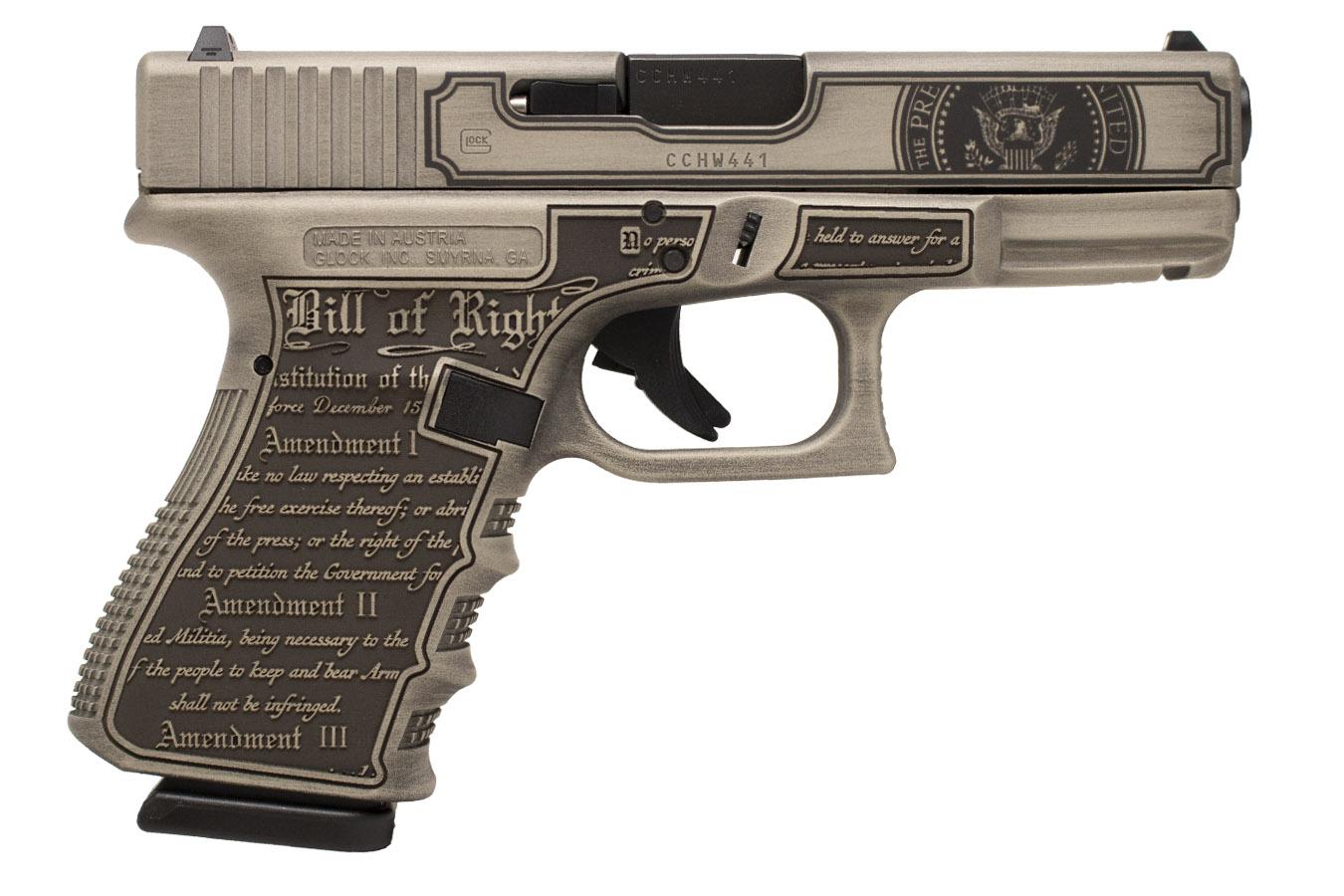 GLOCK GEN 3 G19 TRUMP EDITION 4IN BBL 