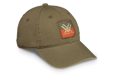 VORTEX APPAREL MENS CUT BACK TWILL CAP