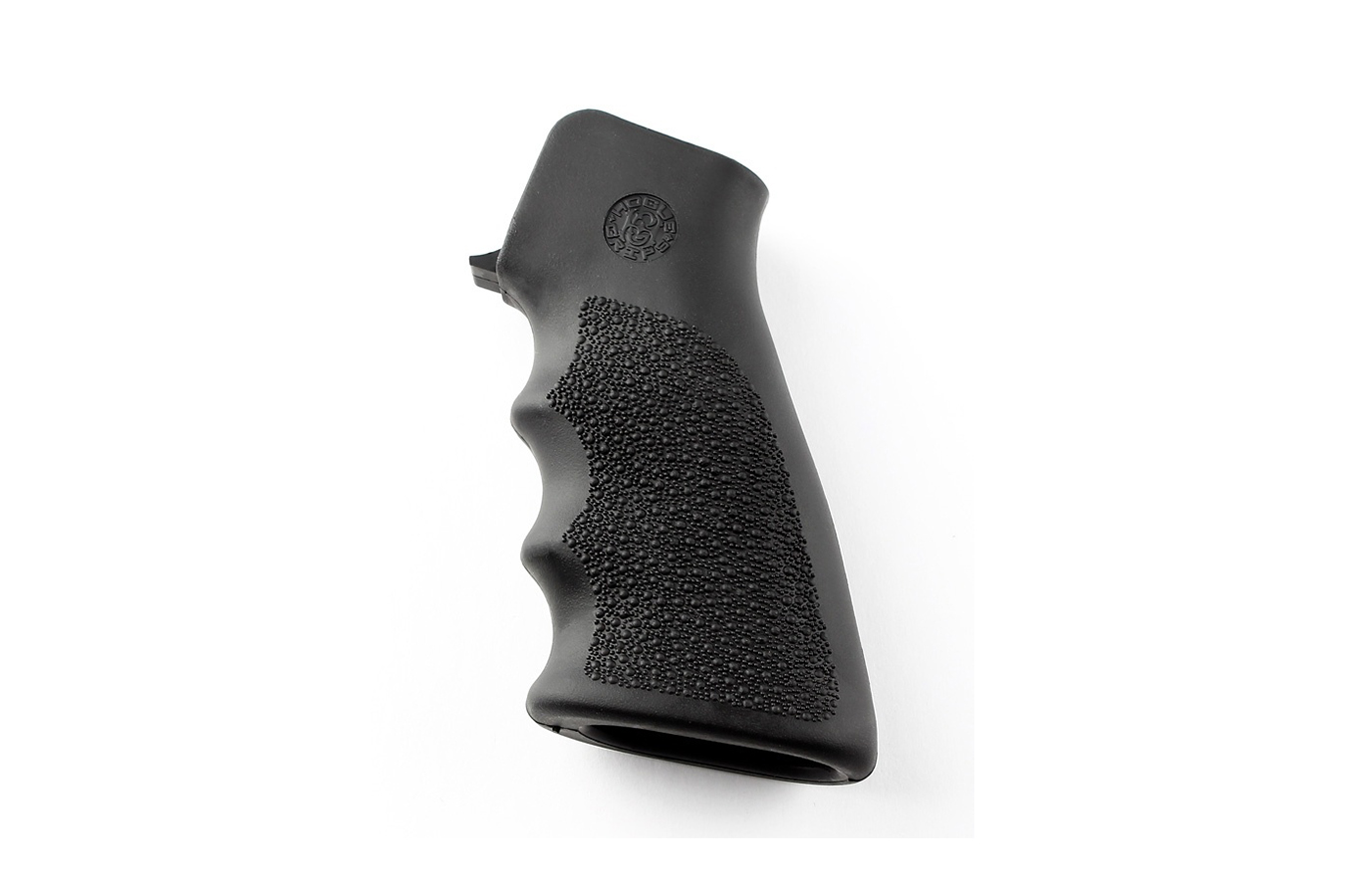 7up AR-15 / M16: OverMolded Rubber Grip with Finger Grooves, Black