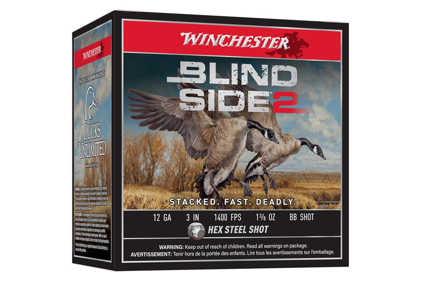 Shop Winchester 12 Gauge 3-Inch 1-3/8oz BB Shot Blind Side II 25/Box ...