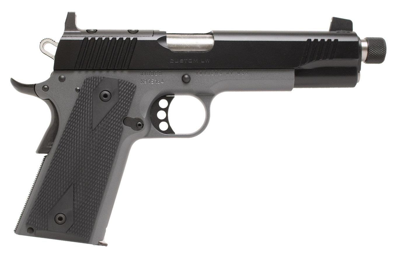 Kimber 1911 Custom LW 45ACP Shadow Ghost Optics-Ready Pistol with Threaded Barrel