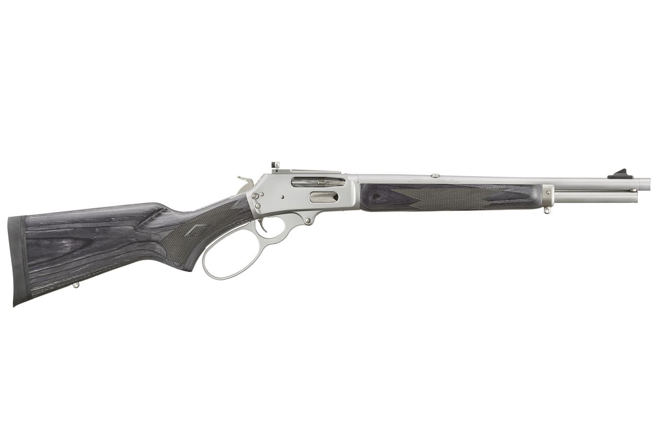 Marlin 336 Trapper Stainless 30-30 Win Lever-Action Rifle with Black Laminate Stock