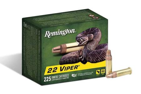 Remington Viper 22 LR 36 gr Plated Truncated Cone Solid 225/Box