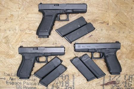 21 GEN4 45ACP POLICE TRADE-IN PISTOLS WITH THREE MAGAZINES