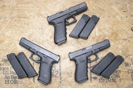 21 GEN4 45ACP POLICE TRADE-IN PISTOLS WITH THREE MAGAZINES