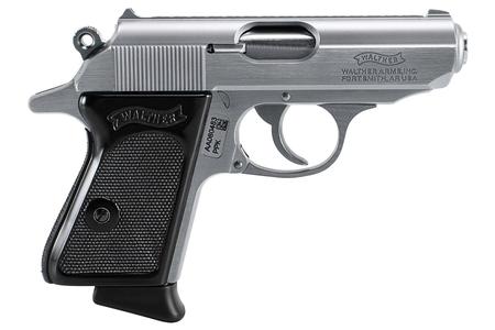 WALTHER PPK 32 ACP 3.3 IN BBL STAINLESS 6 ROUND