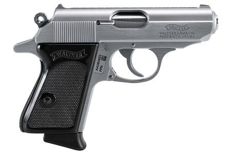 PPK 32 ACP 3.3 IN BBL STAINLESS 6 ROUND