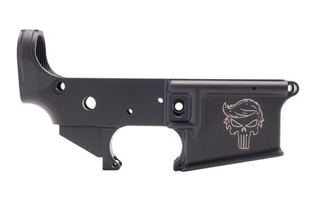 ANDERSON MANUFACTURING AM-15 STRIPPED LOWER RECEIVER, TRUMP PUNISHER 