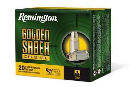 Remington 357 Magnum 125gr BJHP Golden Saber Defense 20/Box