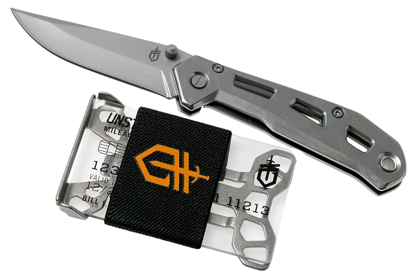 Gerber Legendary Airlift Silver/Barbill Wallet Combo