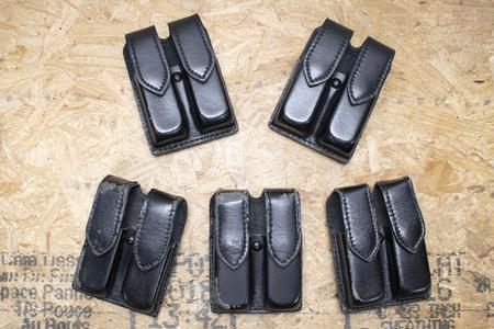 SAFARILAND 77 SERIES GLOCK 20 /21 DOUBLE MAG POUCH POLICE TRADE  