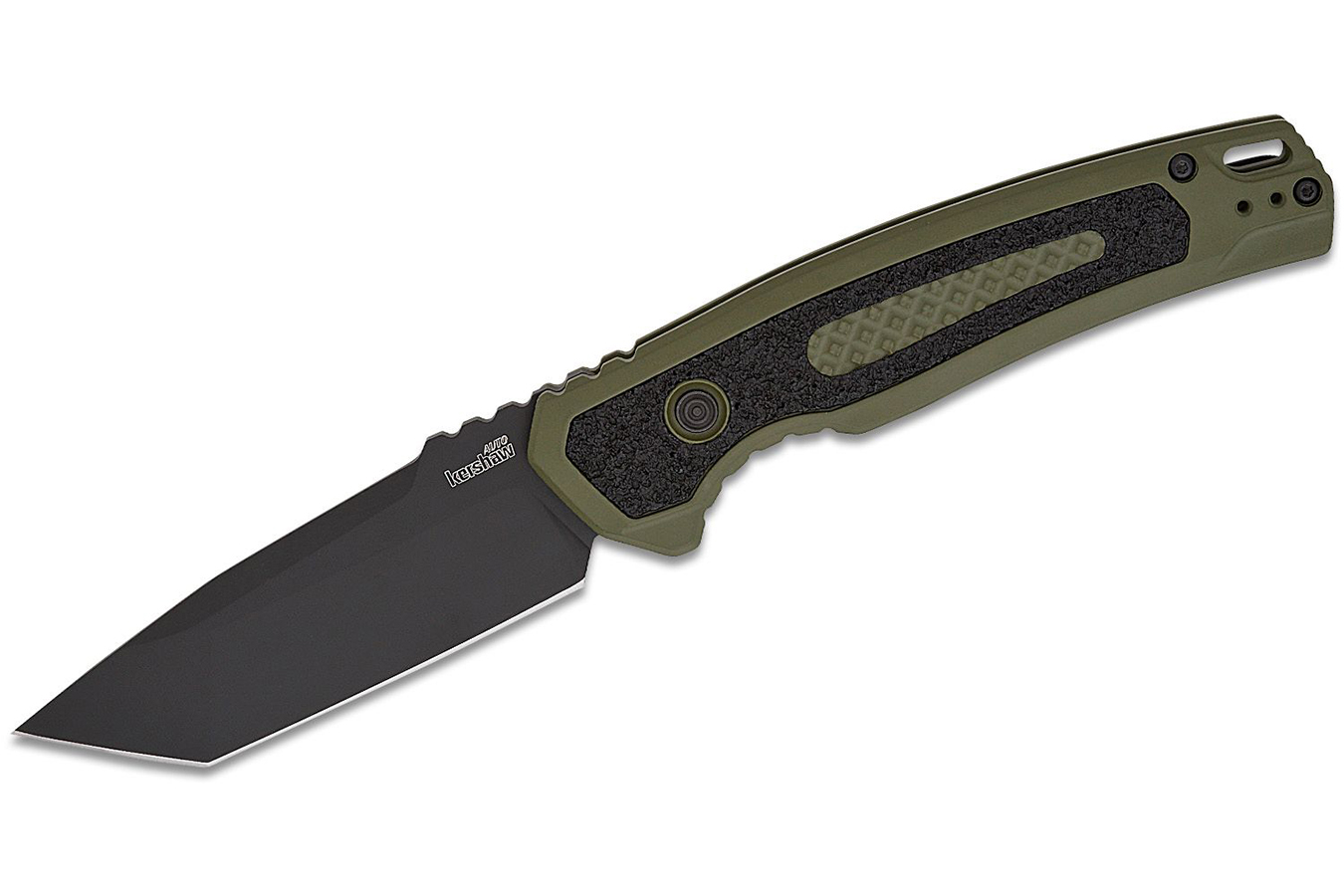 Kershaw Knives Launch 16, Olive, Black Folding Knife