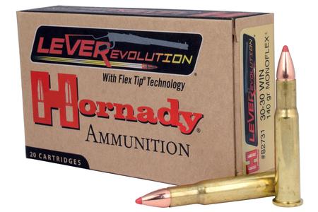 Hornady 30-30 Win 140 gr MonoFlex LEVERevolution 20/Box