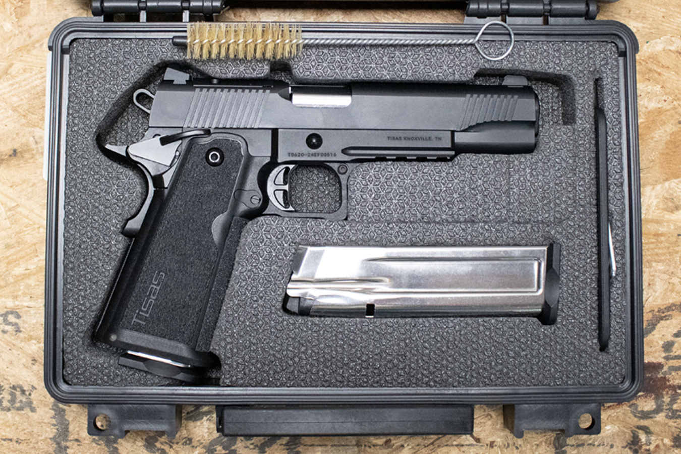 Tisas 1911 Duty DS 9mm Optics-Ready Used Pistol with Two Magazines ...