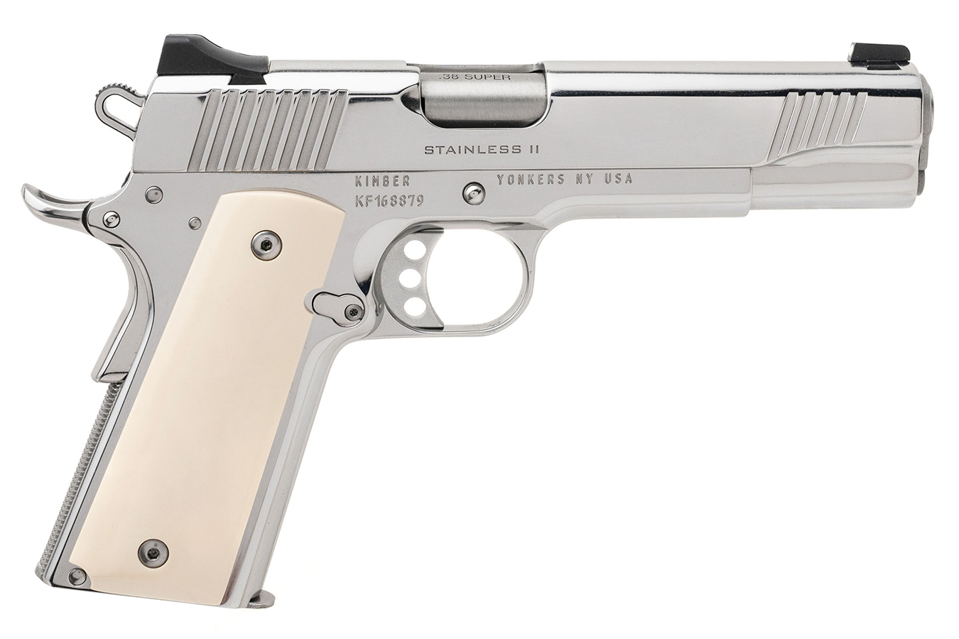 1911 STAINLESS II 38 SUPER PISTOL