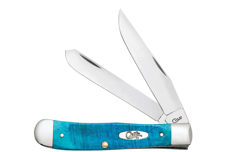 Wrcase Caribbean Blue Bone Folding Knife