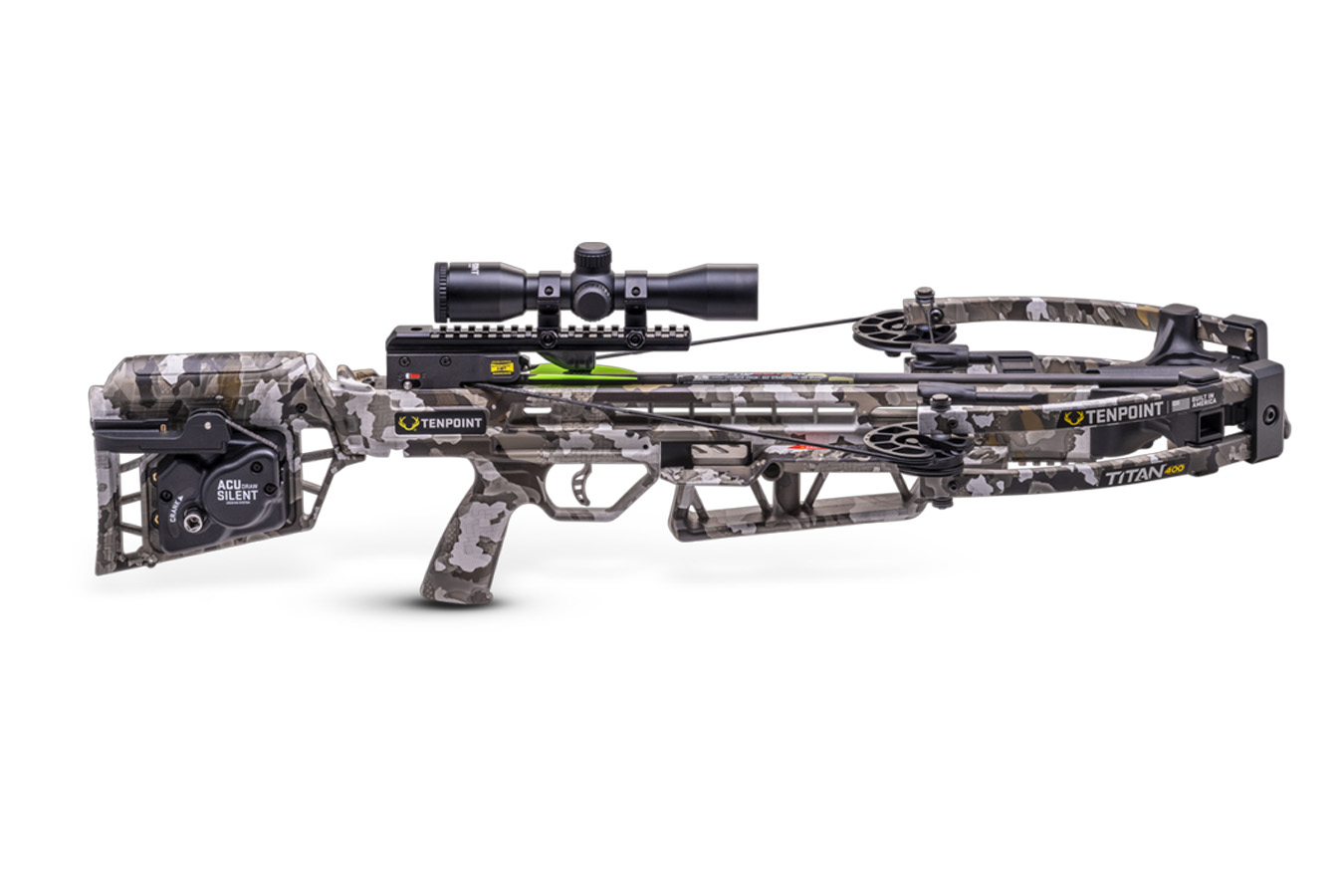 Ten Point Titan 400 SE Rangemaster 100 Scope with Acudraw Silent Package