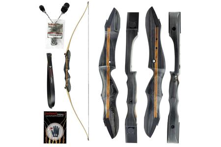 SOUTHWEST ARCHERY 64" Ghost Takedown Longbow - 50 LB Draw - SOUTHWEST ARCHERY