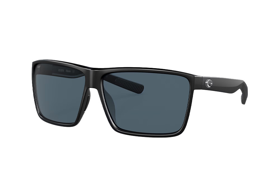 RINCON MATTE BLACK WITH POLARIZED GRAY LENSES