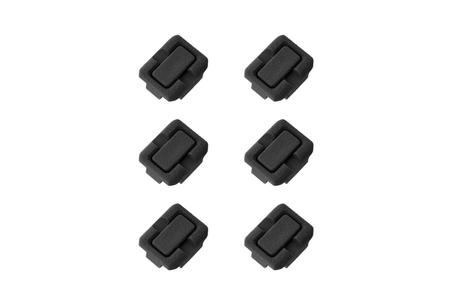 MAGPUL WIRE CONTROL KIT, BLACK, FITS M-LOK, 6 UNITS