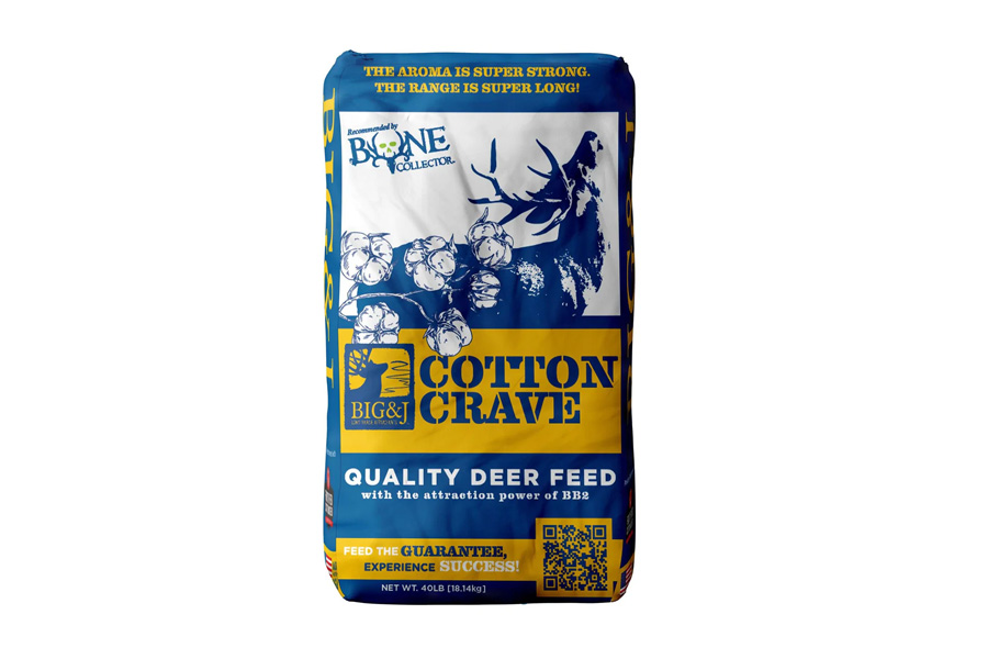 Big And J Industries Cotton Crave Deer Feed - 40 lb Bag