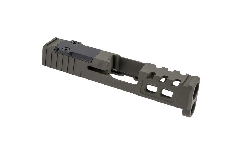 Zaffiri Precision ZPS.2 Slide for Springfield Hellcat - RMSc Optic Cut - OD Green