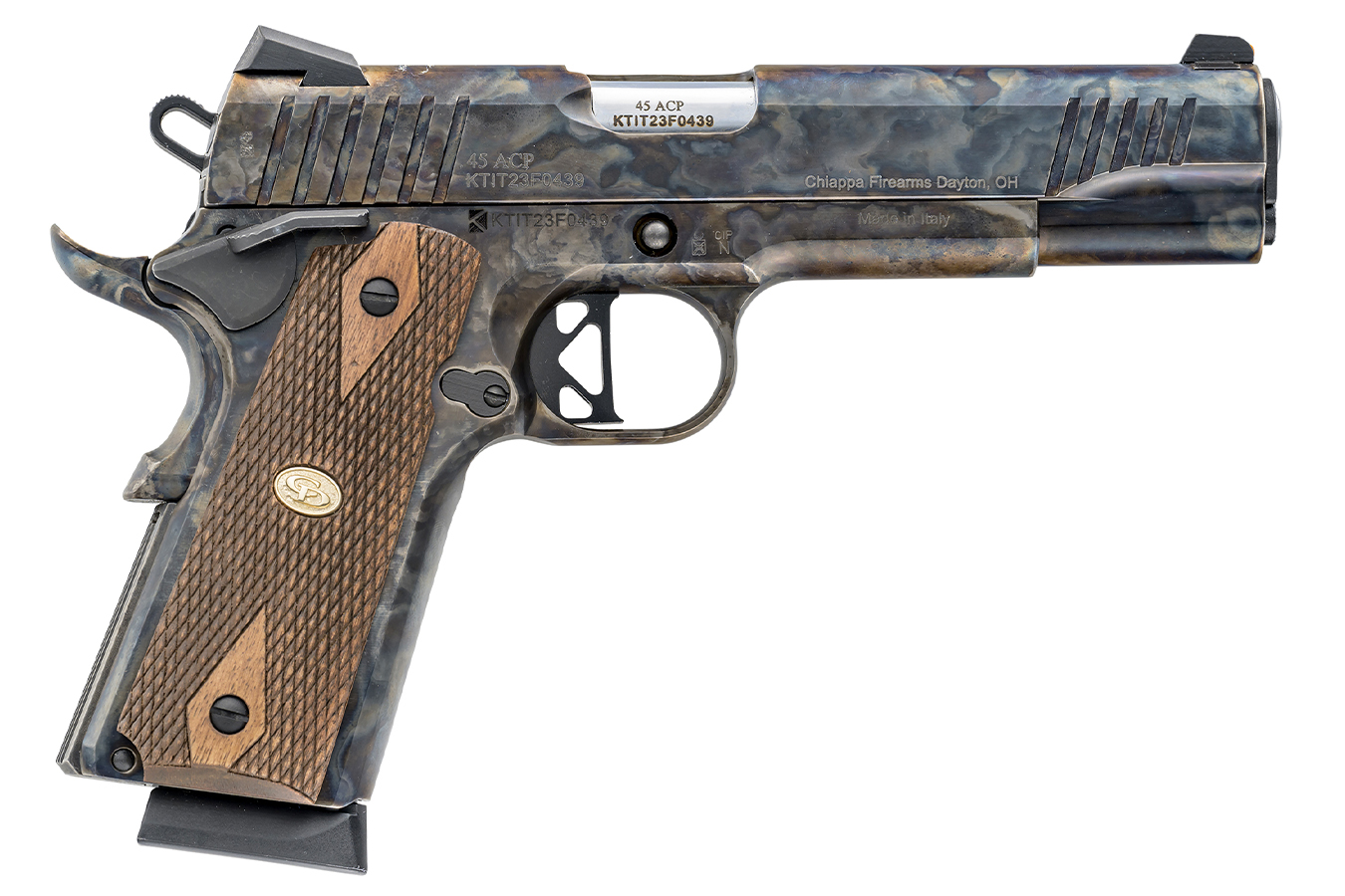 Charles Daly Superior Grade 1911 45 Auto Pistol w/ Color Case Hardened ...