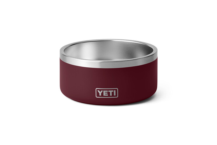 YETI COOLERS BOOMER 4 DOG BOWL WV RED