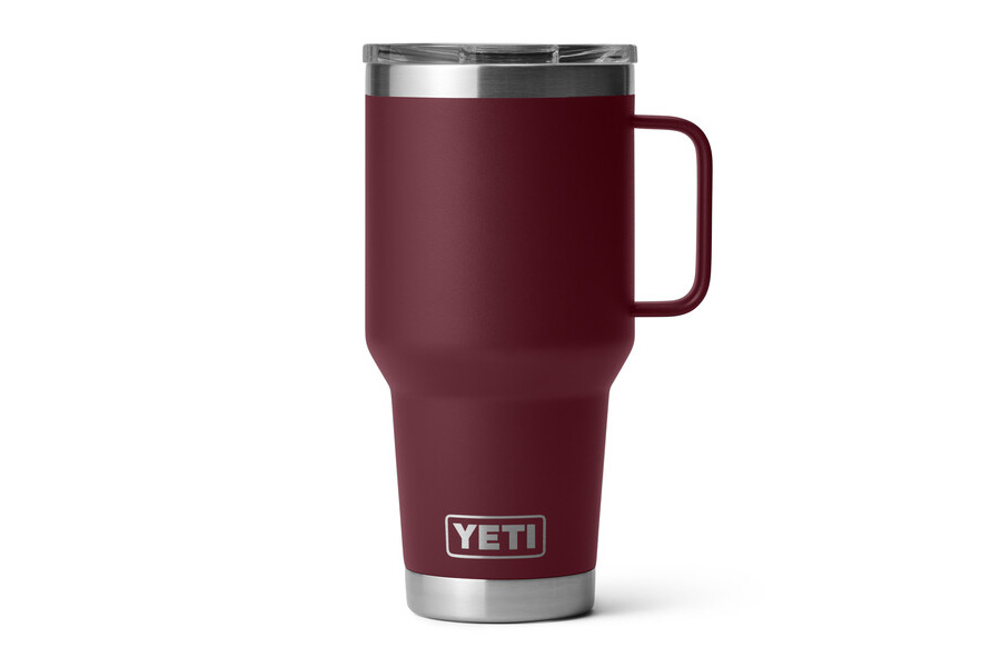 RAMBLER 30 OZ TRAVEL MUG WV RED