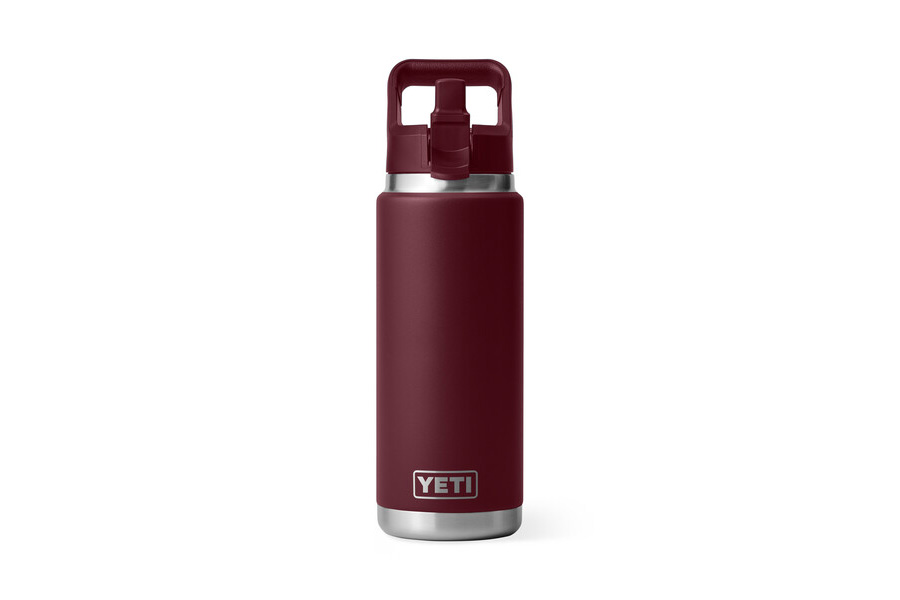 YETI COOLERS RAMBLER 26 OZ C STRAW BOTTLE WV RED