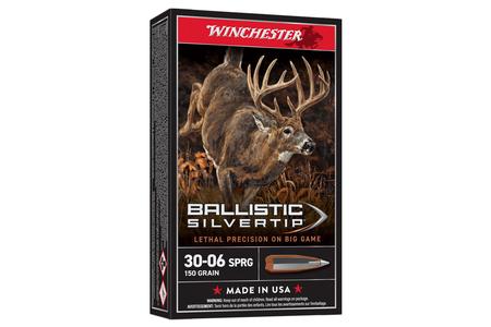 30-06 SPRG 150 GR BALLISTIC SILVERTIP