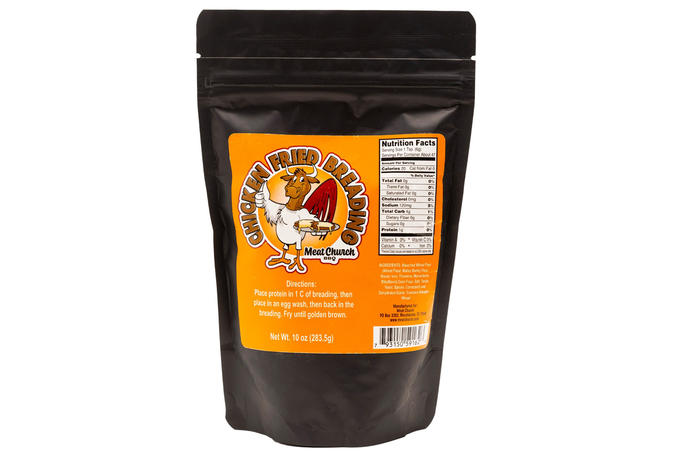 Meat Church Chicken Fried Breading 10oz Bag