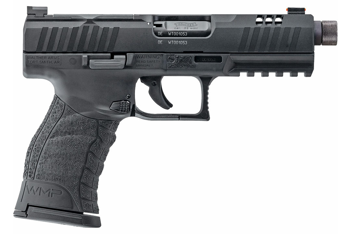 WALTHER WMP SD 22 WMR PISTOL W/ THREADED BARREL