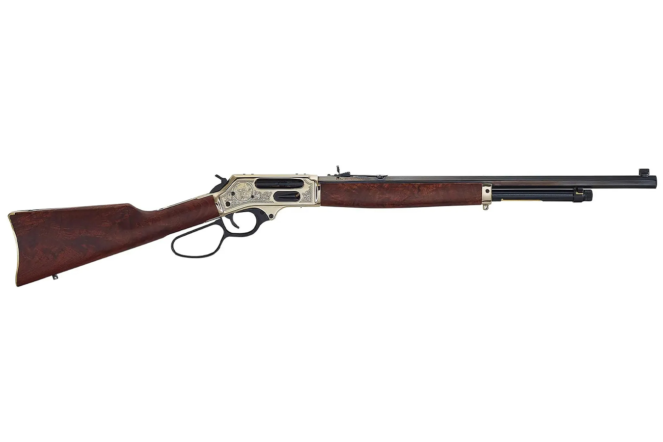 Shop Henry Repeating Arms Brass Wildlife Edition 45-70 Government Lever ...