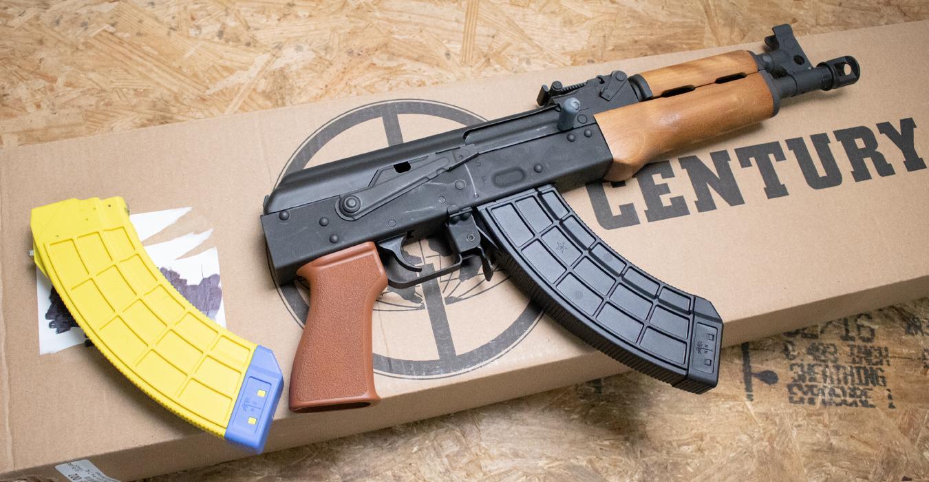 Century Arms VSKA 7.62x39mm AK47 Pistol with Wood Stock, Box, and Two ...