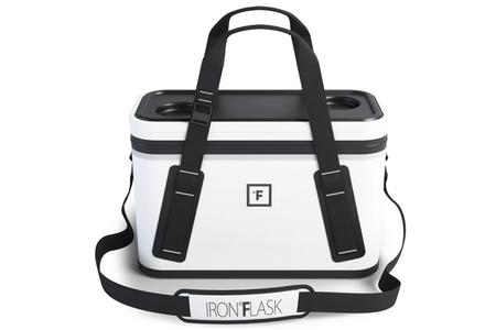 IRON FLASK SOFT COOLER BAG 12L WHITE