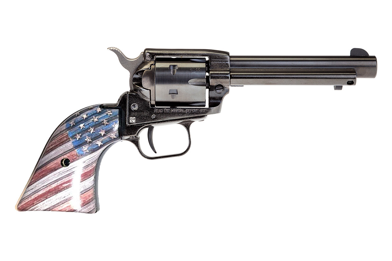 ROUGH RIDER 22CAL REVOLVER WITH AMERICAN FLAG GRIP