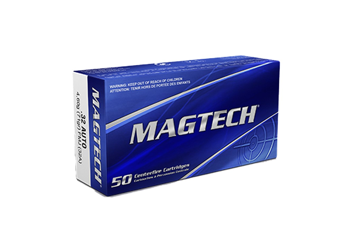 Magtech 32 Auto 71 Grain FMJ Ammo 50/Box