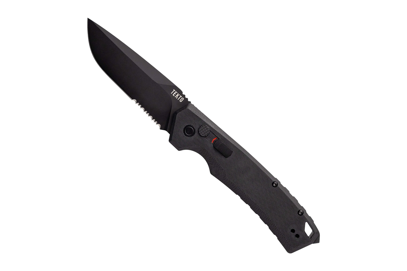 A3 DELTA BLACK G10 HANDLE BLACK ACCENTS BLACK D2 DROP POINT BLADE