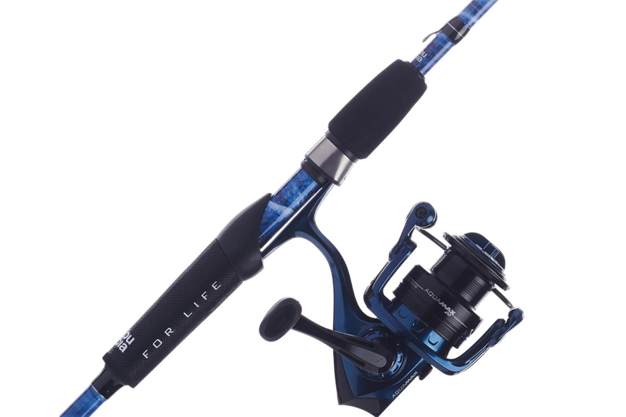 ABU GARCIA ABU GARCIA AQUA MAX SPINNING COMBO 6FT 6IN 2PC M