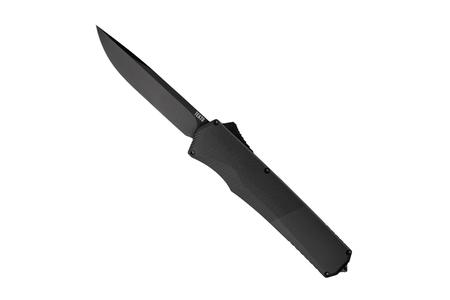 A5 SPRY BLACK ALUMINUM HANDLE BLACK ACCENTS BLACK S35VN TANTO