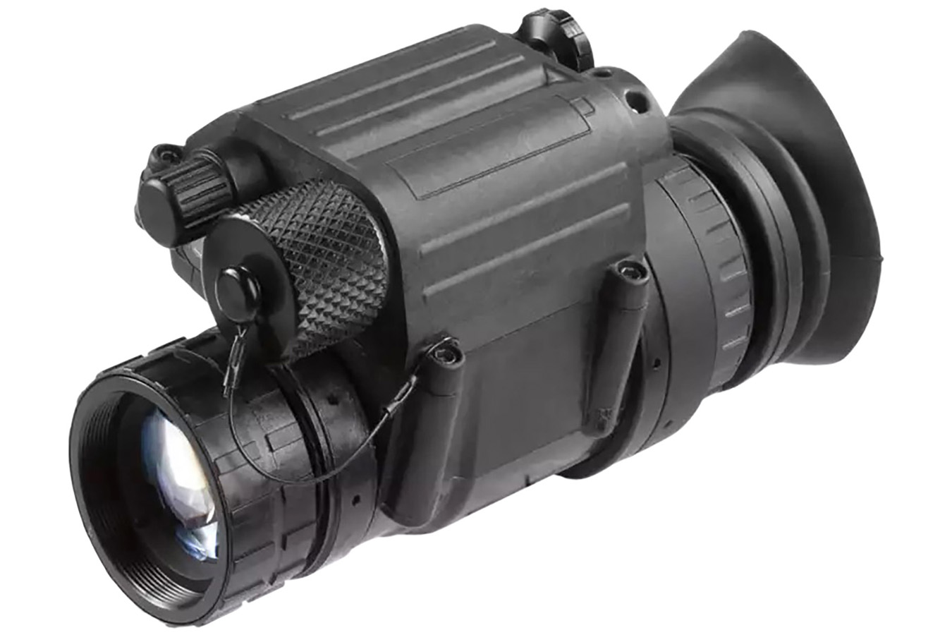 AGM Global Vision PVS-14 3AL2 Night Vision Hand Held/ Mountable Scope Black 1x26mm, Gen 3 Level 2 Green Filter