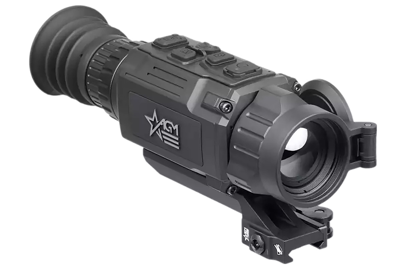 AGM Global Vision Rattler V2 35-384 Thermal Black 3-24x25mm Multi-Reticle Digital 1x/2x/4x/8x Zoom