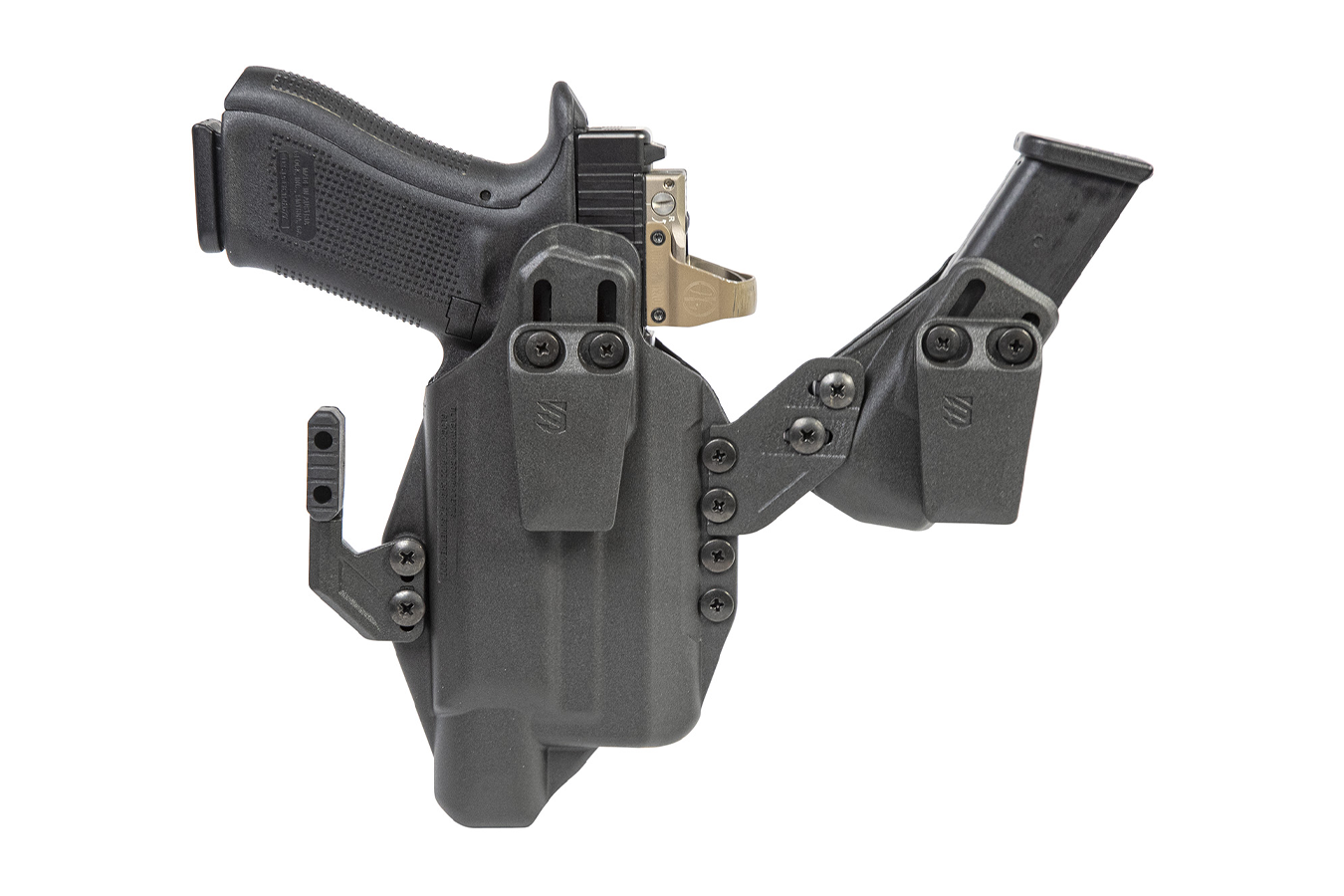 Blackhawk Stache Premium Kit Holster for S&W M&P Shield w/Crimson Trace Laser (Ambidextrous)