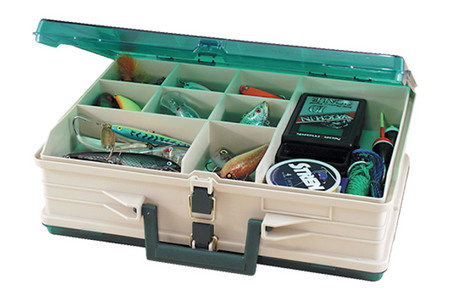 DOUBLE SIDED SATCHEL TACKLE BOX